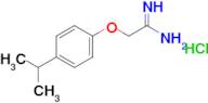 2-[4-(propan-2-yl)phenoxy]ethanimidamide hydrochloride