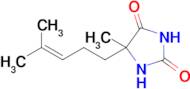 5-Methyl-5-(4-methylpent-3-en-1-yl)imidazolidine-2,4-dione