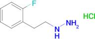 [2-(2-fluorophenyl)ethyl]hydrazine hydrochloride