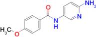 n-(6-Aminopyridin-3-yl)-4-methoxybenzamide