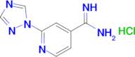 2-(1h-1,2,4-Triazol-1-yl)pyridine-4-carboximidamide hydrochloride