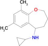 n-Cyclopropyl-7,9-dimethyl-2,3,4,5-tetrahydro-1-benzoxepin-5-amine