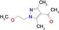 1-[1-(2-methoxyethyl)-3,5-dimethyl-1h-pyrazol-4-yl]ethan-1-one