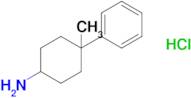 4-Methyl-4-phenylcyclohexan-1-amine hydrochloride