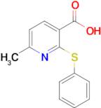 6-Methyl-2-(phenylsulfanyl)pyridine-3-carboxylic acid