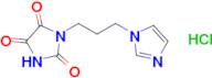 1-[3-(1h-imidazol-1-yl)propyl]imidazolidine-2,4,5-trione hydrochloride