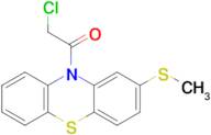 2-Chloro-1-[2-(methylsulfanyl)-10h-phenothiazin-10-yl]ethan-1-one