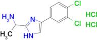 1-[4-(3,4-dichlorophenyl)-1h-imidazol-2-yl]ethan-1-amine dihydrochloride