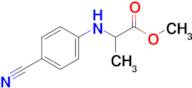 Methyl 2-[(4-cyanophenyl)amino]propanoate