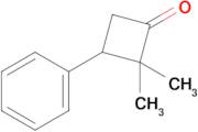 2,2-Dimethyl-3-phenylcyclobutan-1-one