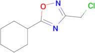 3-(Chloromethyl)-5-cyclohexyl-1,2,4-oxadiazole