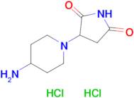 3-(4-Aminopiperidin-1-yl)pyrrolidine-2,5-dione dihydrochloride