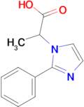 2-(2-Phenyl-1h-imidazol-1-yl)propanoic acid