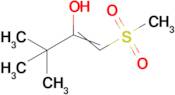 1-methanesulfonyl-3,3-dimethylbut-1-en-2-ol