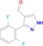 3-(2,6-Difluorophenyl)-1h-pyrazole-4-carbaldehyde