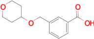 3-[(oxan-4-yloxy)methyl]benzoic acid