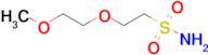 2-(2-Methoxyethoxy)ethane-1-sulfonamide