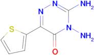 3,4-Diamino-6-(thiophen-2-yl)-4,5-dihydro-1,2,4-triazin-5-one