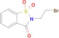 2-(2-Bromoethyl)-2,3-dihydro-1,2-benzothiazole-1,1,3-trione