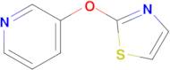 3-(1,3-Thiazol-2-yloxy)pyridine