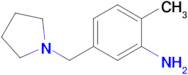 2-Methyl-5-(pyrrolidin-1-ylmethyl)aniline