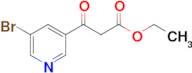 ethyl 3-(5-bromopyridin-3-yl)-3-oxopropanoate