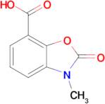 3-Methyl-2-oxo-2,3-dihydro-1,3-benzoxazole-7-carboxylic acid