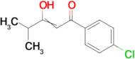 1-(4-chlorophenyl)-3-hydroxy-4-methylpent-2-en-1-one