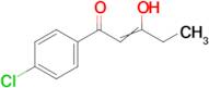 1-(4-chlorophenyl)-3-hydroxypent-2-en-1-one