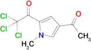 1-(4-Acetyl-1-methyl-1h-pyrrol-2-yl)-2,2,2-trichloroethan-1-one