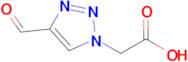 2-(4-Formyl-1h-1,2,3-triazol-1-yl)acetic acid