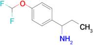 1-[4-(difluoromethoxy)phenyl]propan-1-amine