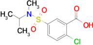 2-Chloro-5-[methyl(propan-2-yl)sulfamoyl]benzoic acid