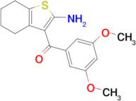 3-(3,5-Dimethoxybenzoyl)-4,5,6,7-tetrahydro-1-benzothiophen-2-amine