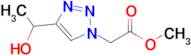Methyl 2-[4-(1-hydroxyethyl)-1h-1,2,3-triazol-1-yl]acetate