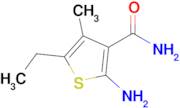 2-Amino-5-ethyl-4-methylthiophene-3-carboxamide