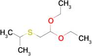 1,1-Diethoxy-2-(propan-2-ylsulfanyl)ethane