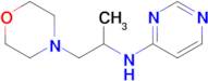 n-[1-(morpholin-4-yl)propan-2-yl]pyrimidin-4-amine