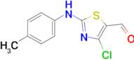 4-Chloro-2-[(4-methylphenyl)amino]-1,3-thiazole-5-carbaldehyde