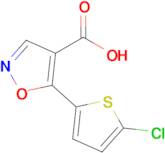 5-(5-Chlorothiophen-2-yl)-1,2-oxazole-4-carboxylic acid