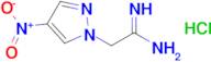 2-(4-Nitro-1h-pyrazol-1-yl)ethanimidamide hydrochloride