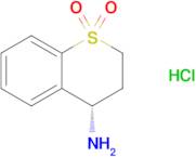 (4s)-4-Amino-3,4-dihydro-2h-1lambda6-benzothiopyran-1,1-dione hydrochloride