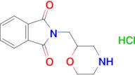 2-[(morpholin-2-yl)methyl]-2,3-dihydro-1h-isoindole-1,3-dione hydrochloride