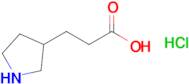 3-(Pyrrolidin-3-yl)propanoic acid hydrochloride