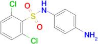 n-(4-Aminophenyl)-2,6-dichlorobenzene-1-sulfonamide