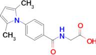 2-{[4-(2,5-dimethyl-1h-pyrrol-1-yl)phenyl]formamido}acetic acid