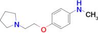 n-Methyl-4-[2-(pyrrolidin-1-yl)ethoxy]aniline