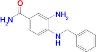 3-Amino-4-(benzylamino)benzamide