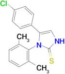 5-(4-chlorophenyl)-1-(2,6-dimethylphenyl)-2,3-dihydro-1H-imidazole-2-thione