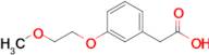 2-[3-(2-methoxyethoxy)phenyl]acetic acid